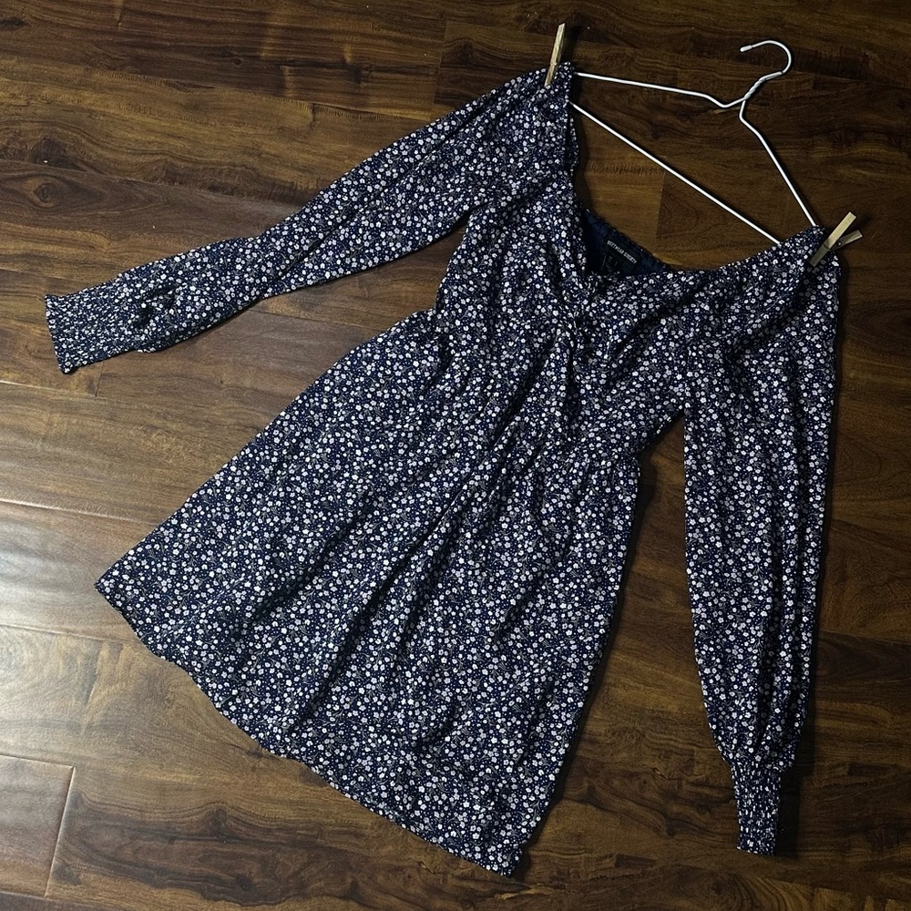 Blue Floral Dress Size Small